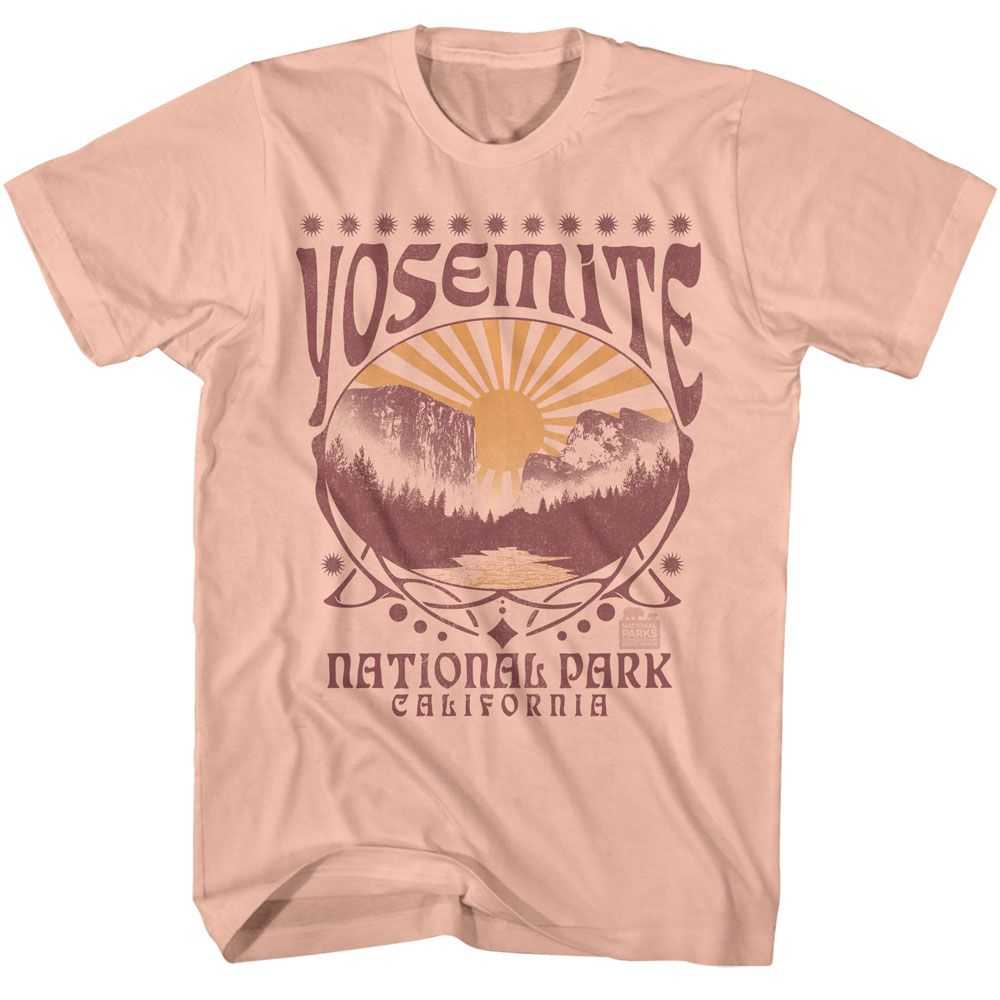 National Parks - YOSEMITE DECORATIVE OVAL Adult Shirt