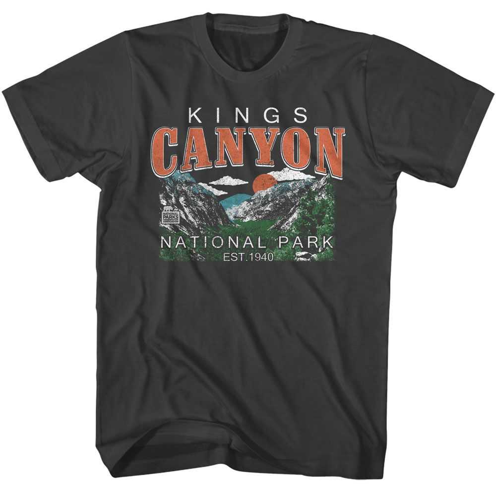National Parks - KINGS CANYON Adult Shirt