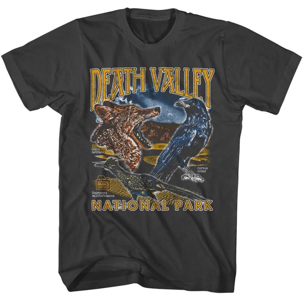 National Parks - DEATH VALLEY ANIMALS Adult Shirt