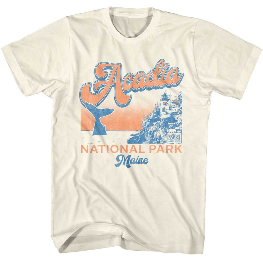 National Parks - ACADIA WHALE Adult Shirt
