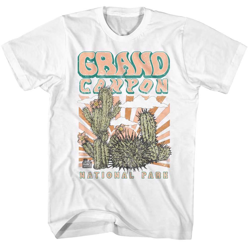 National Parks - GRAND CANYON CACTUS Adult Shirt