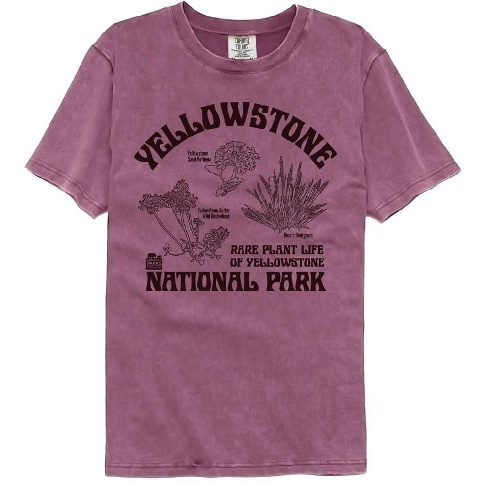 National Parks - RARE PLANTS YELLOWSTONE Adult Shirt