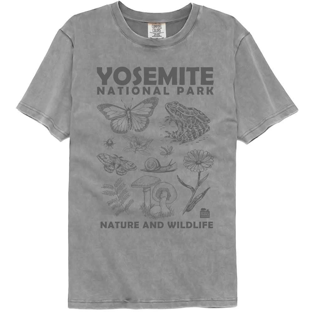 National Parks - YOSEMITE NATURE AND WILDLIFE Adult Shirt
