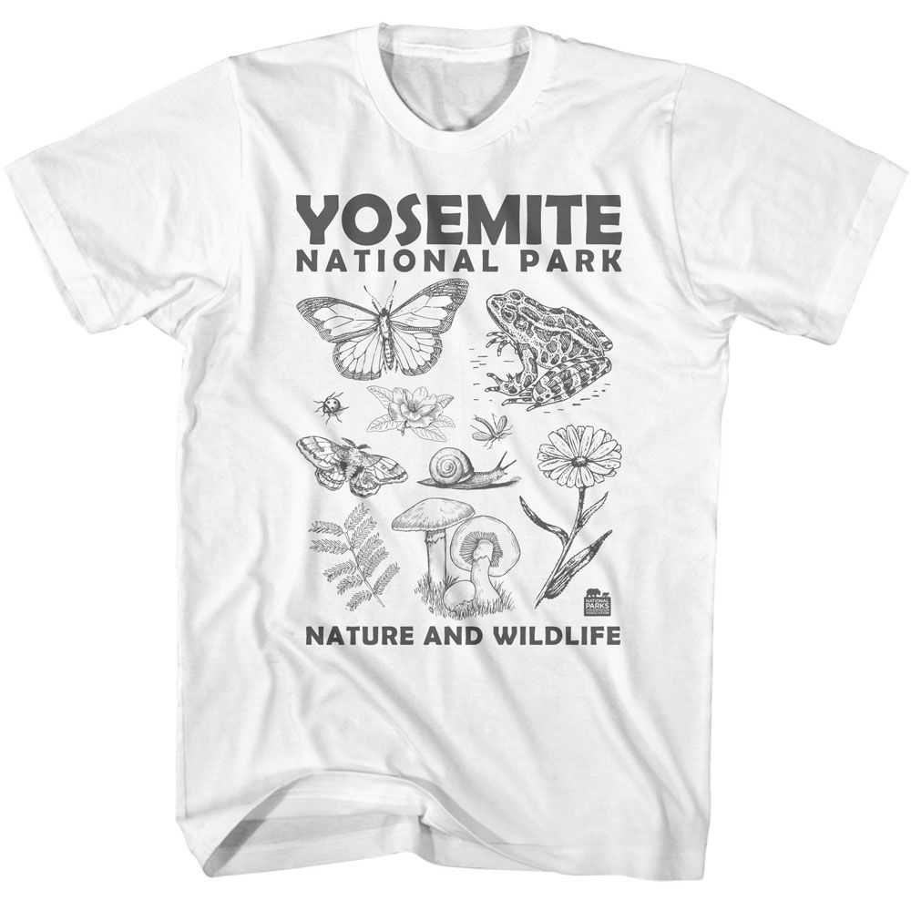 National Parks - YOSEMITE NATURE AND WILDLIFE Adult Shirt