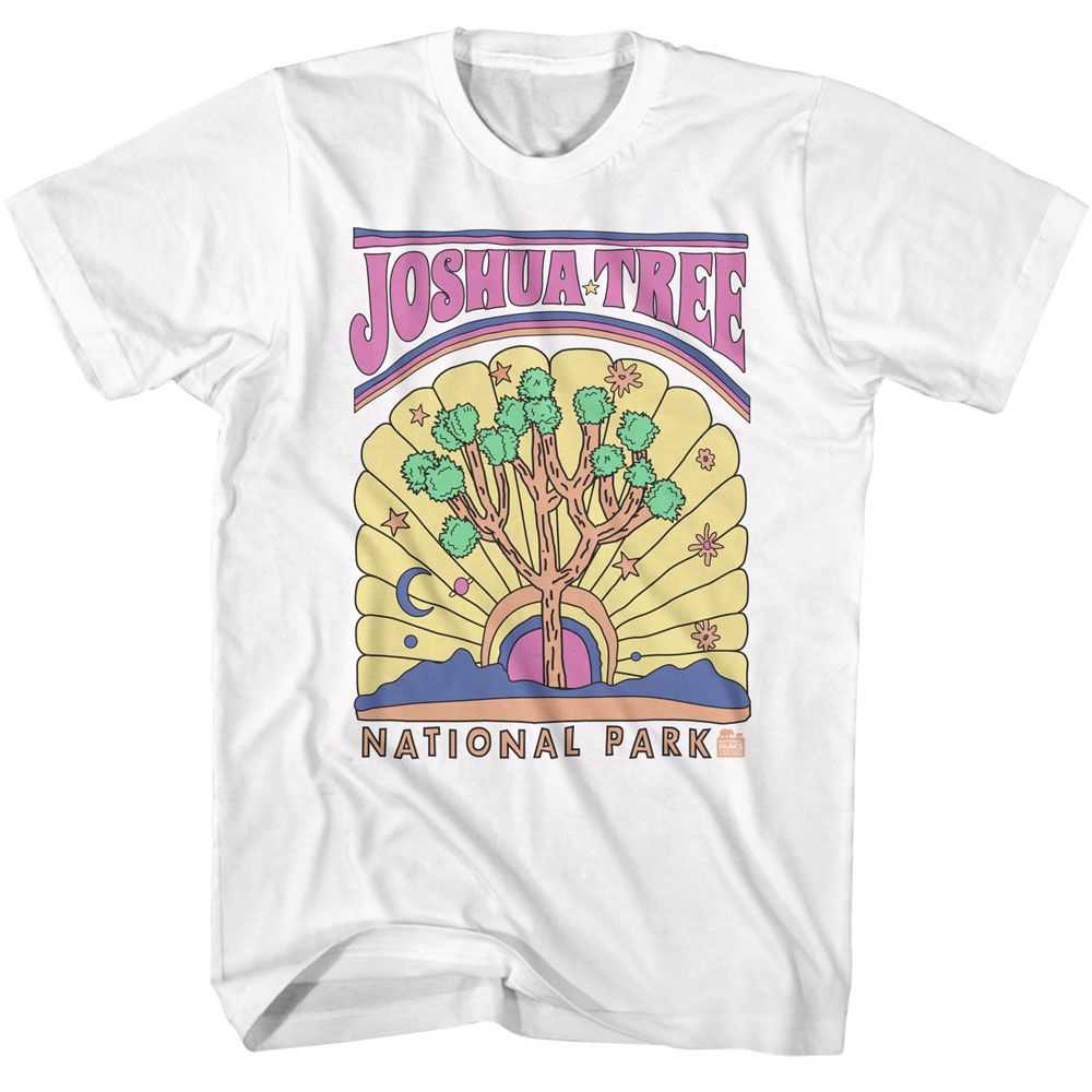 National Parks - JOSHUA TREE COLORFUL Adult Shirt