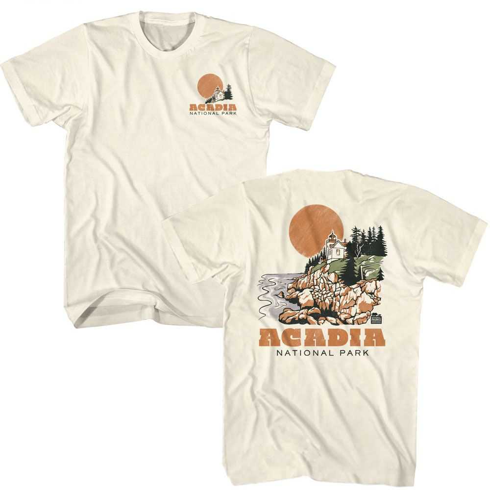 National Parks - ACADIA FRONT AND BACK Adult Shirt