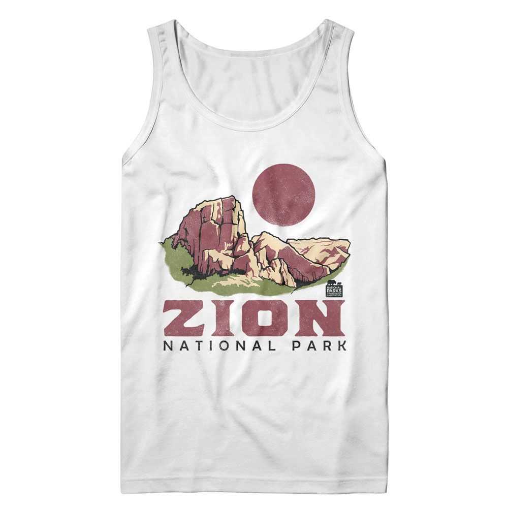 National Parks - ZION DRAWN Adult Shirt