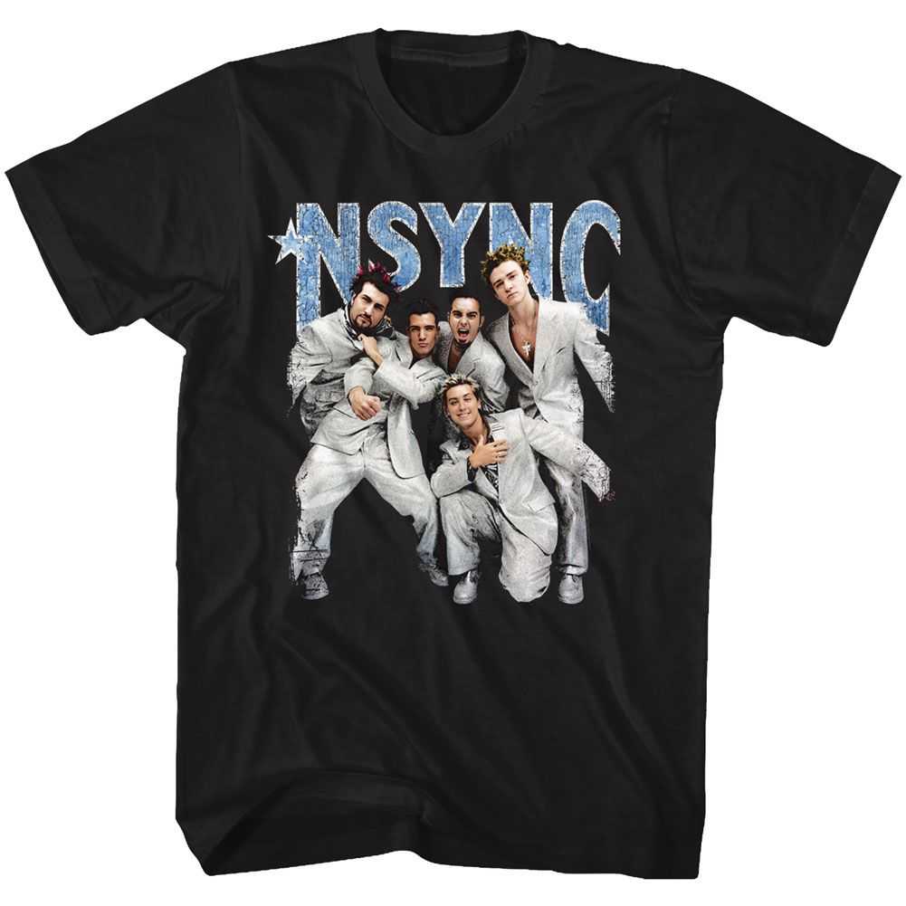 NSYNC - STRIKE A POSE Adult Shirt