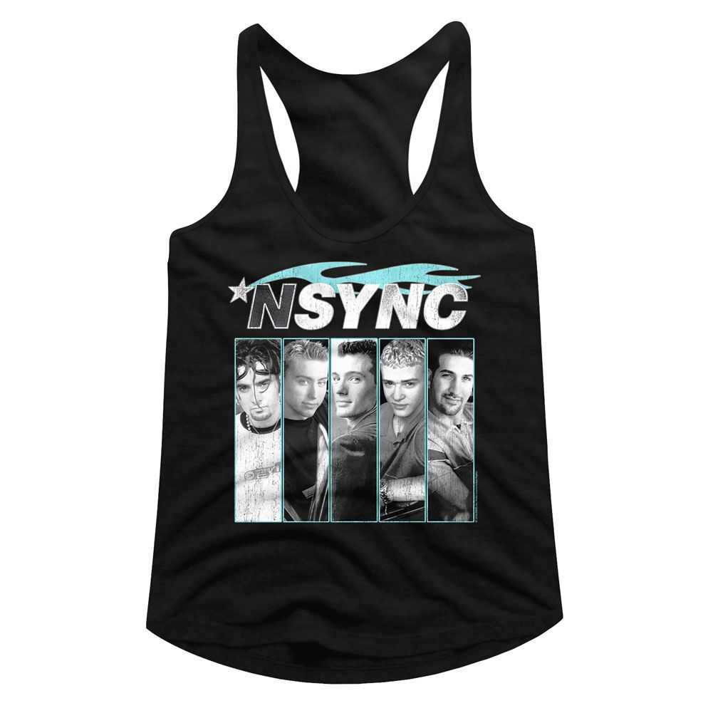 NSYNC - BLUE FLAME Adult Shirt