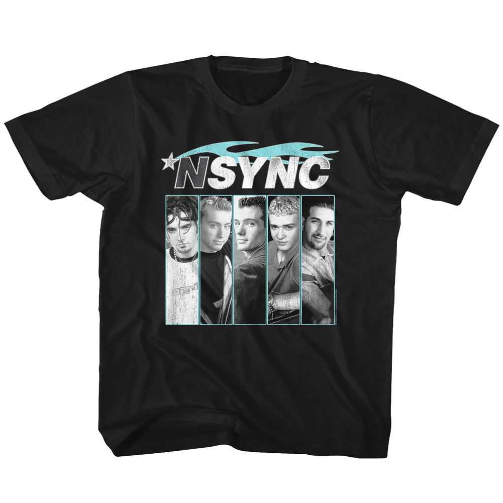 NSYNC - BLUE FLAME Youth Shirt