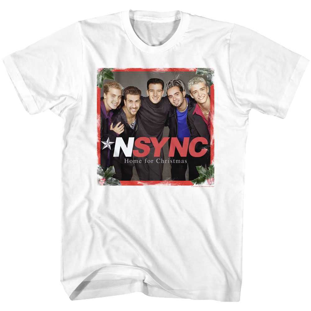 NSYNC - HOME FOR CHRISTMAS Adult Shirt