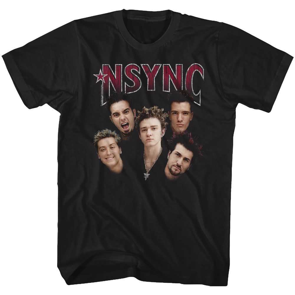 NSYNC - GROUP SHOT Adult Shirt