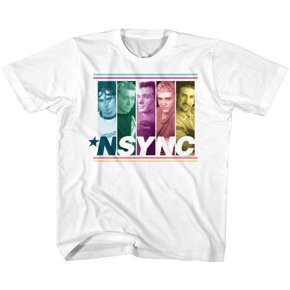 NSYNC - NSYNC MULTICOLORED BOXES Youth Shirt