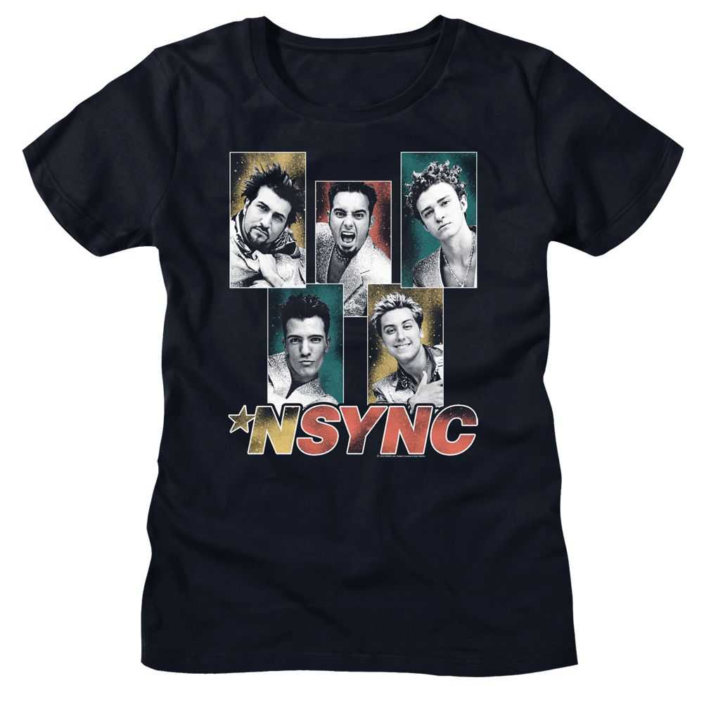 NSYNC - NSYNC SPARKLY BOXES Adult Shirt