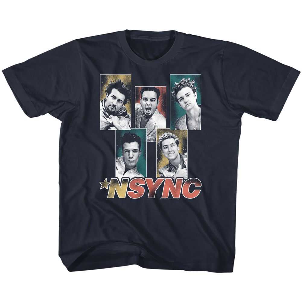 NSYNC - NSYNC SPARKLY BOXES Youth Shirt