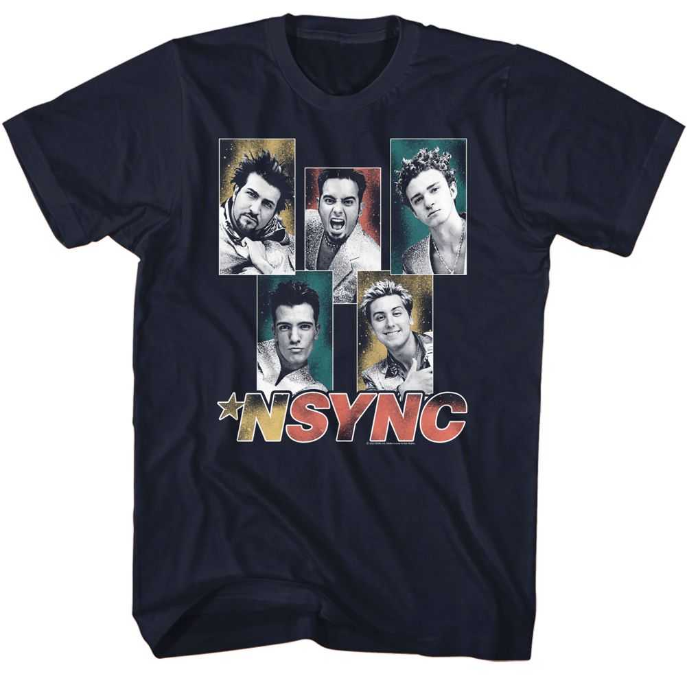 NSYNC - NSYNC SPARKLY BOXES Adult Shirt