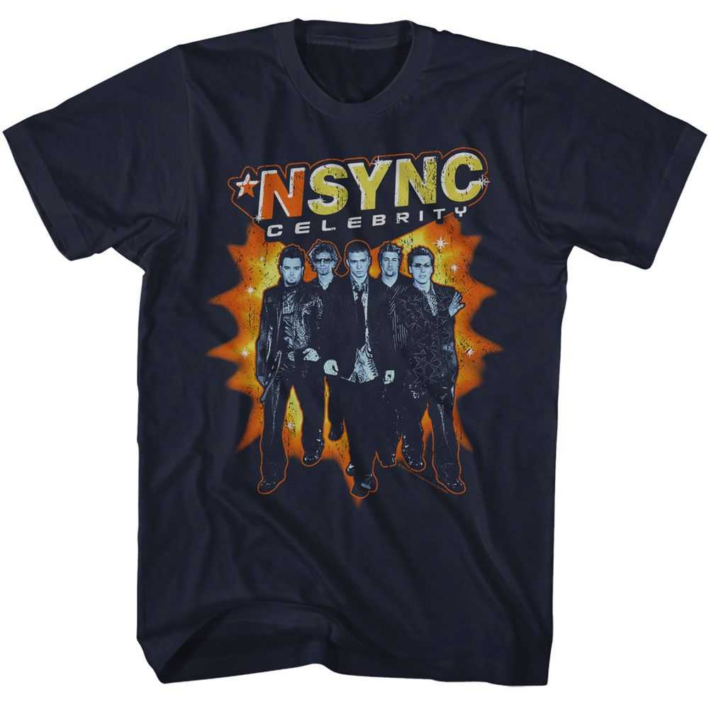 NSYNC - NSYNC CELEBRITY EXPLOSION Adult Shirt