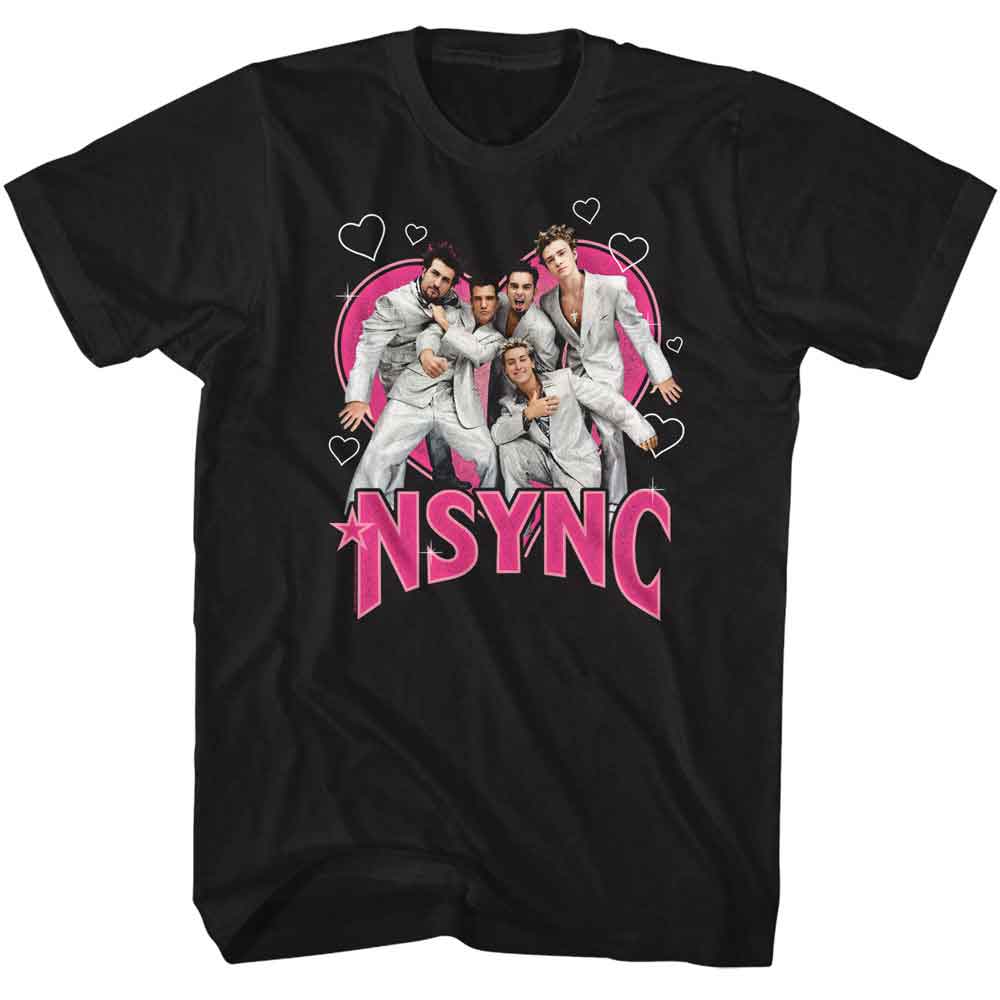 NSYNC - NSYNC HEARTTHROB Adult Shirt
