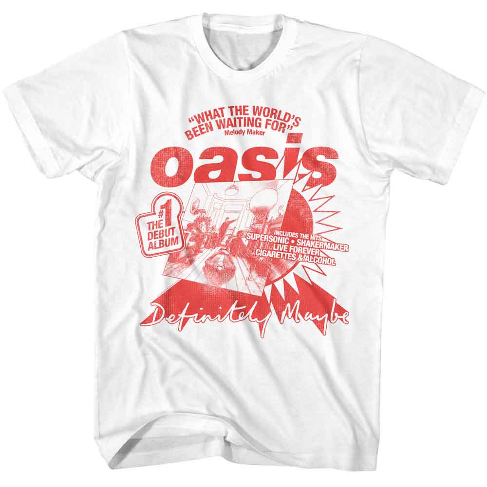Oasis - OASIS DEBUT ALBUM Adult Shirt
