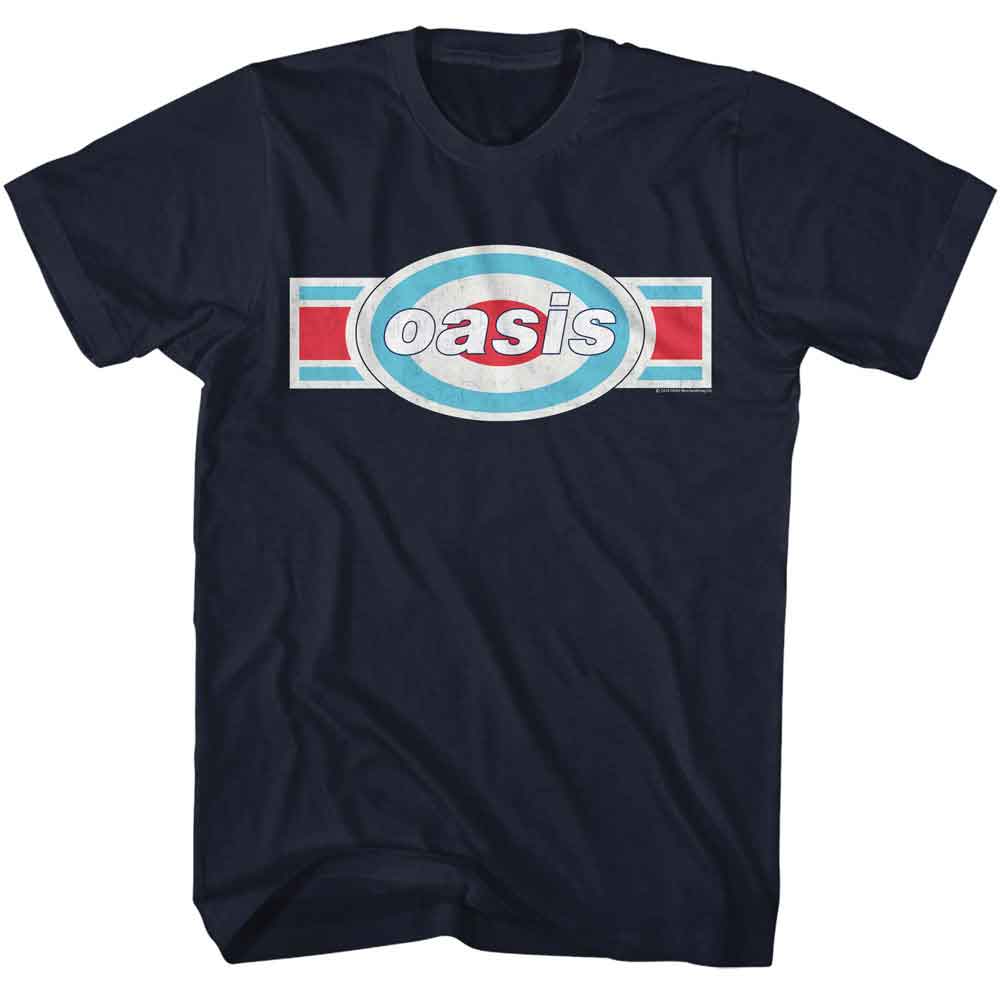 Oasis - OASIS TRI COLOR LOGO CHEST Adult Shirt