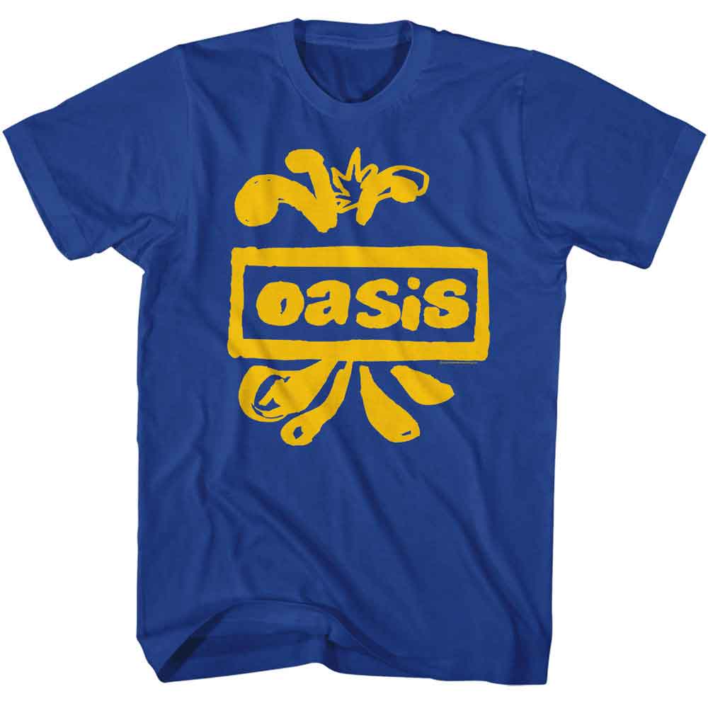 Oasis - OASIS ALT SPLATTER LOGO Adult Shirt