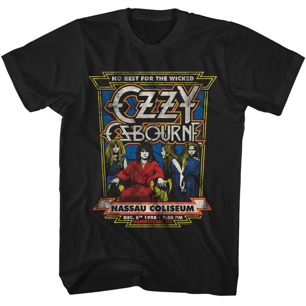 Ozzy Osbourne - OZZY NASSAU COLISEUM Adult Shirt