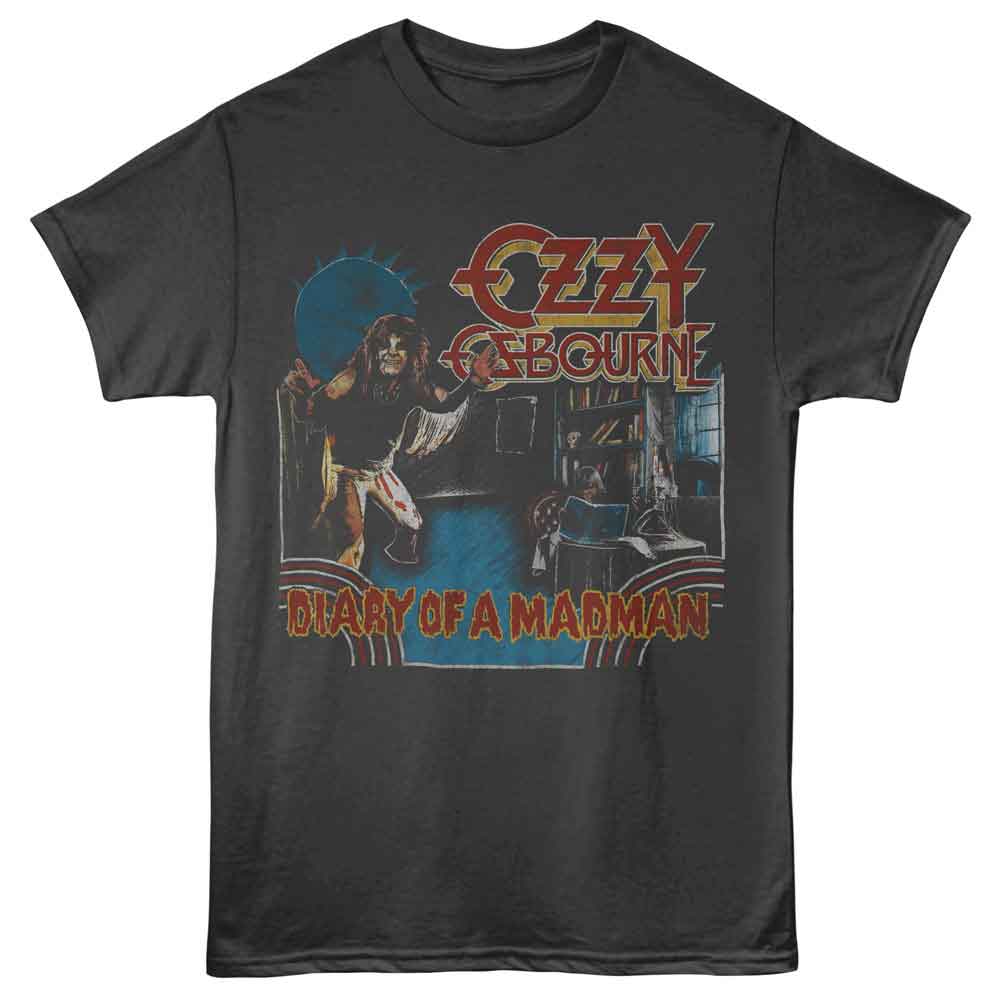 Ozzy Osbourne - OZZY DIARY OF A MADMAN Adult Shirt