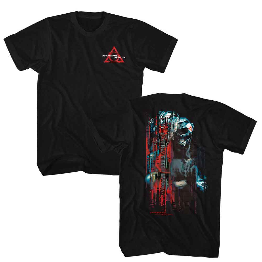 Paranormal Activity - PARANORMAL ACTIVITY GLITCHY Adult Shirt