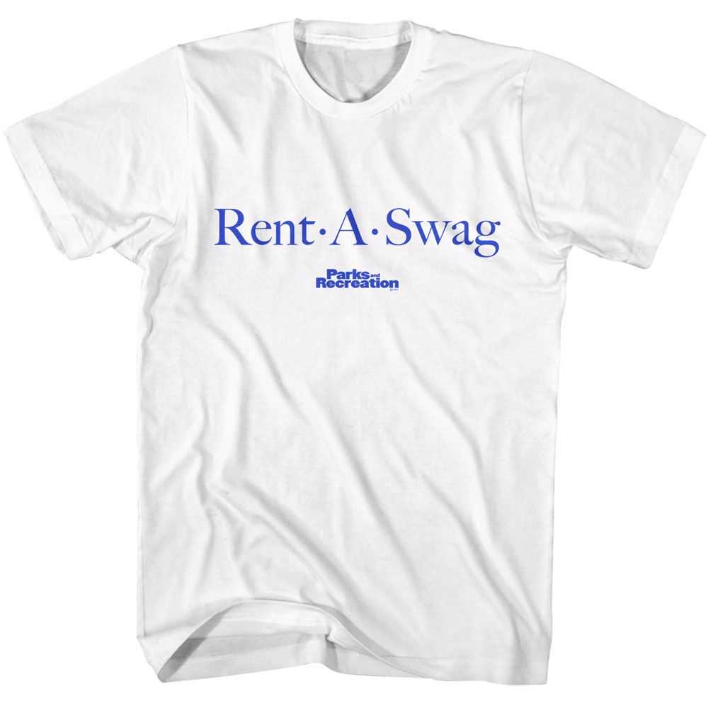 Parks and Recreation - PARKS AND RECREATION RENT A SWAG Adult Shirt