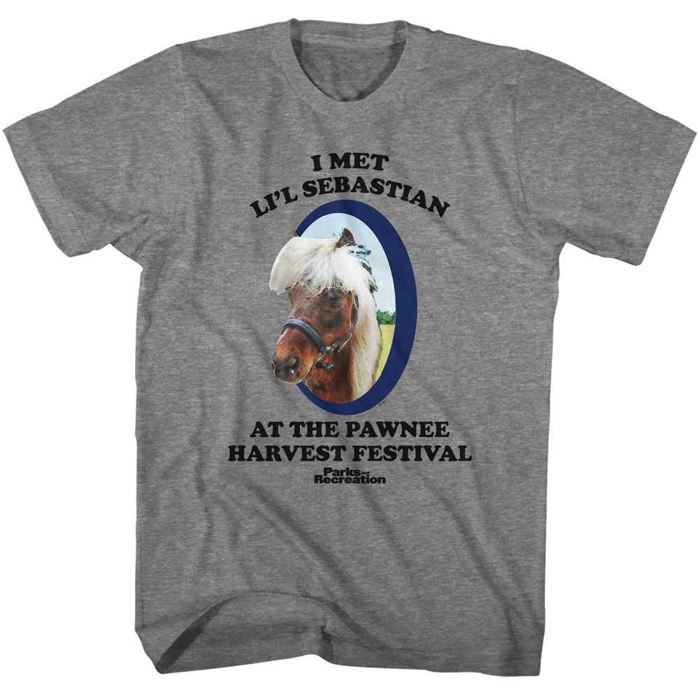 Parks and Recreation - PARKS AND RECREATION MET LIL SEBASTIAN Adult Shirt