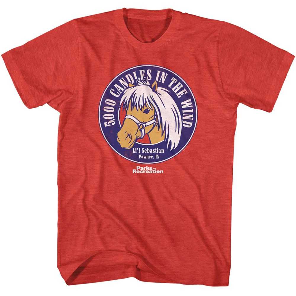 Parks and Recreation - PARKS AND RECREATION 500 CANDLES LIL SEBASTIAN Adult Shirt