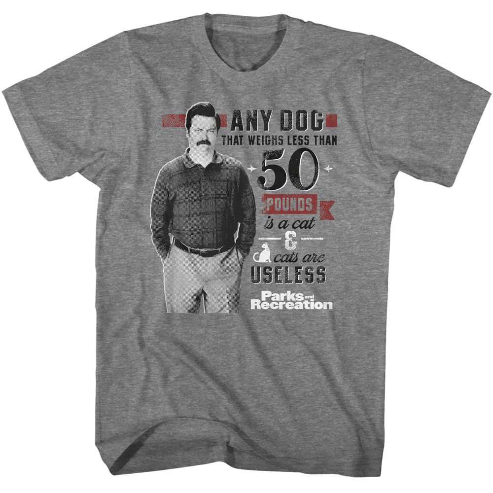 Parks and Recreation - PARKS AND RECREATION DOG LESS THAN 50 POUNDS Adult Shirt