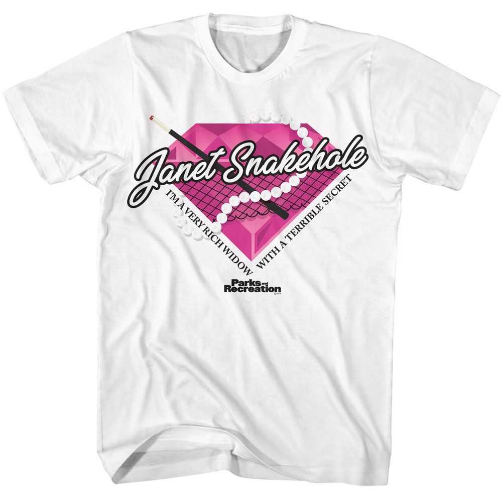Parks and Recreation - PARKS AND RECREATION JANET SNAKEHOLE DIAMOND Adult Shirt