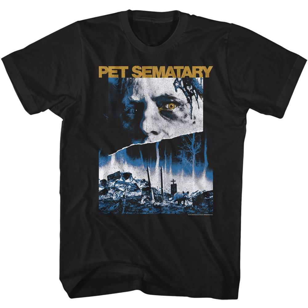 Pet Sematary - PET SEMATARY 3 COLOR POSTER Adult Shirt
