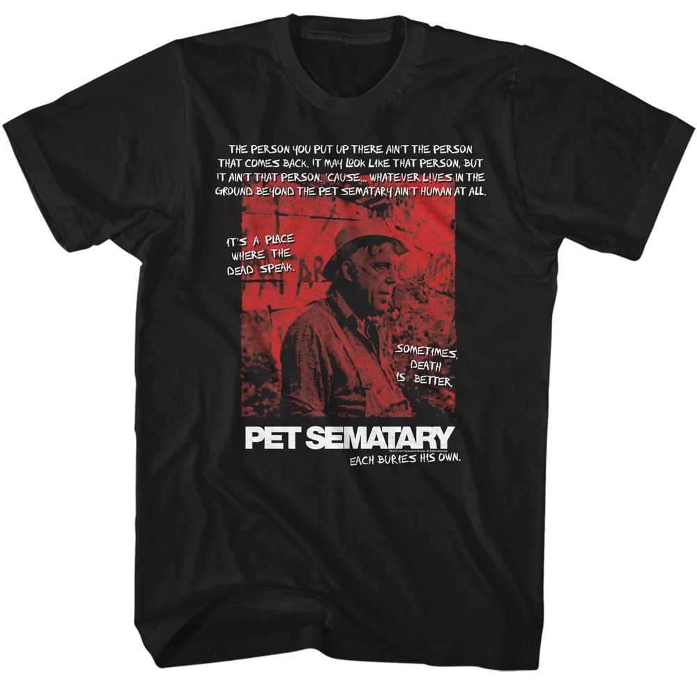 Pet Sematary - PET SEMATARY JUD QUOTES Adult Shirt