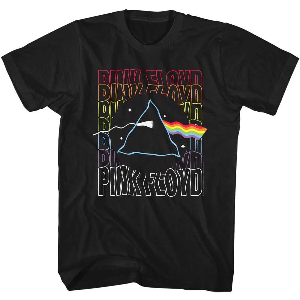 Pink Floyd - PINK FLOYD WAVY PRISM Adult Shirt