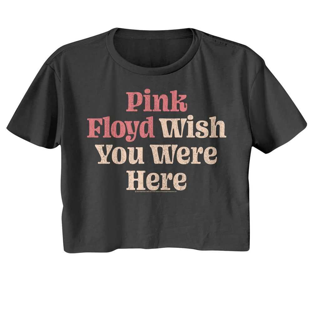 Pink Floyd - PINK FLOYD WISH YOU WERE HERE TEXT Adult Shirt