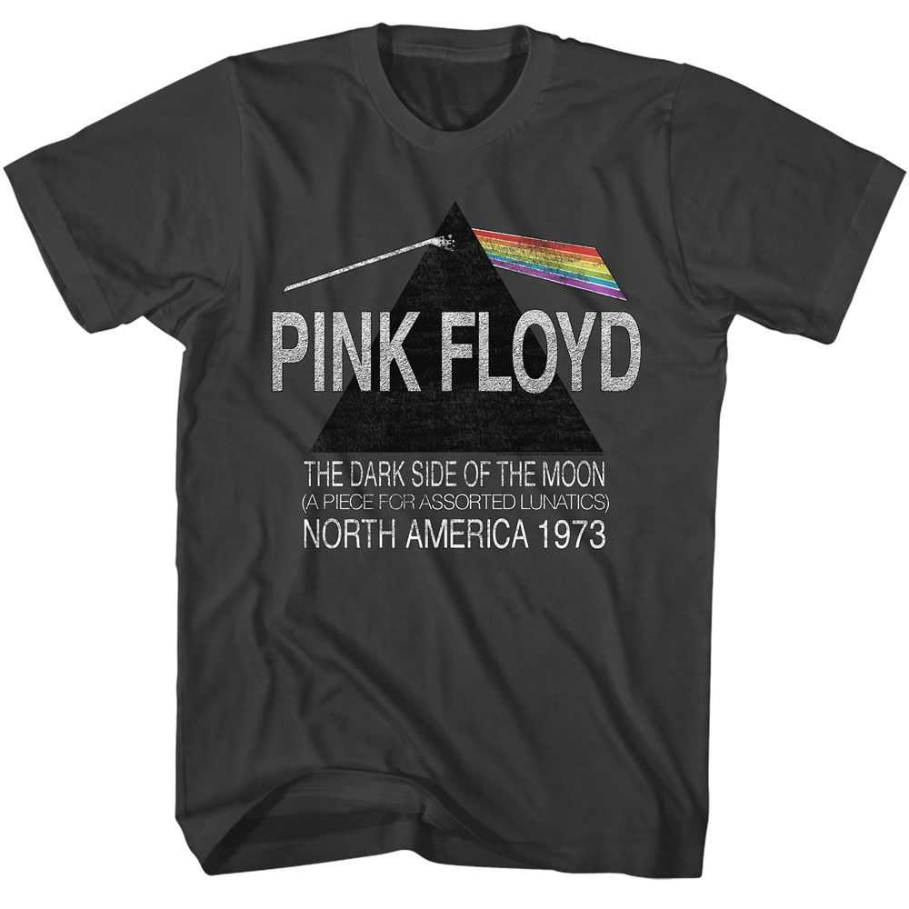 Pink Floyd - PINK FLOYD NORTH AMERICA 1972 Adult Shirt
