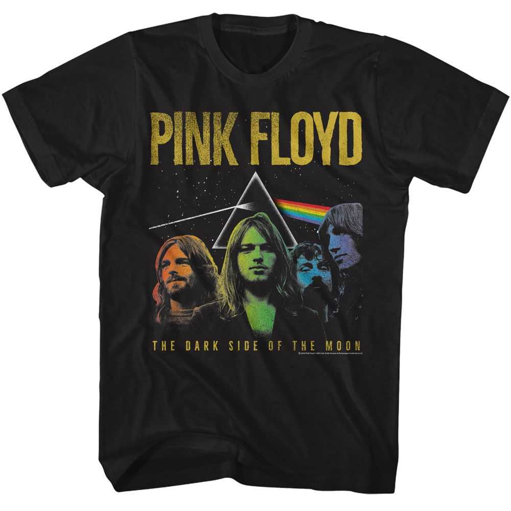 Pink Floyd - PINK FLOYD DSOTM RAINBOW BAND Adult Shirt