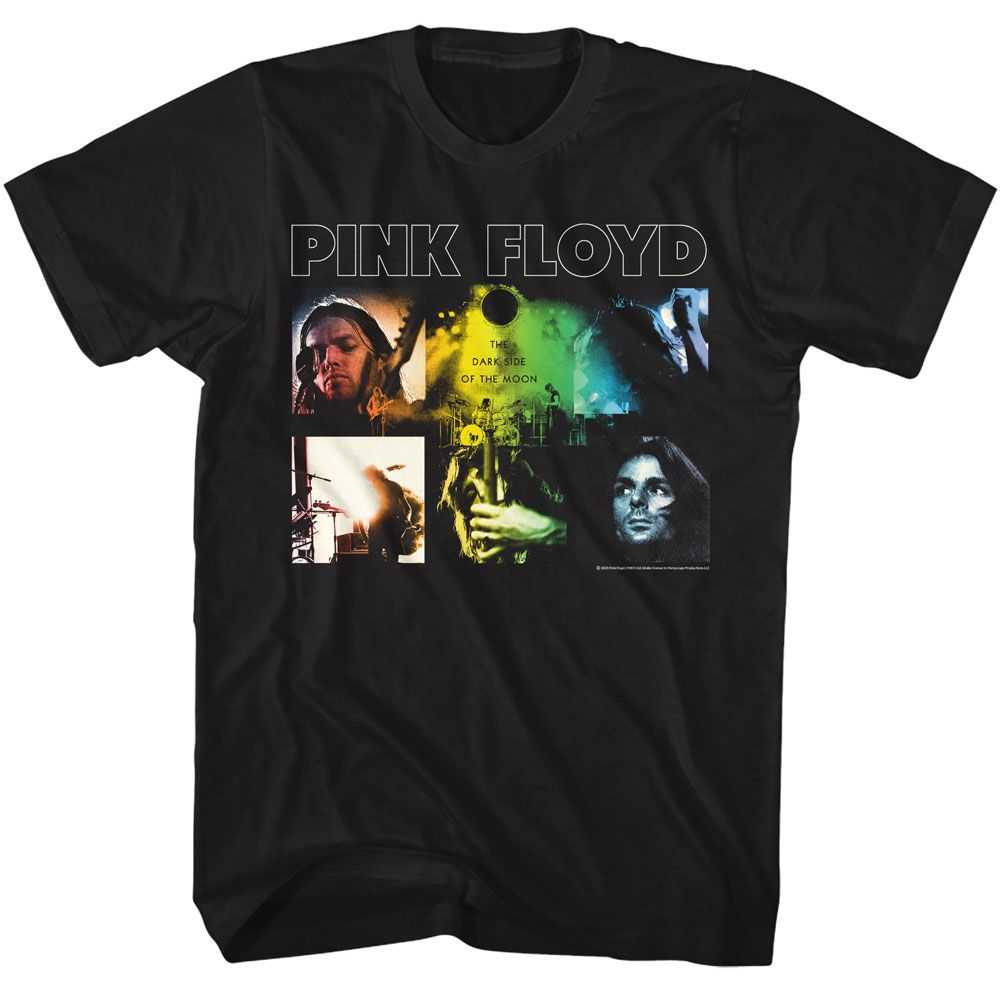Pink Floyd - PINK FLOYD DSOTM BAND PHOTOS Adult Shirt