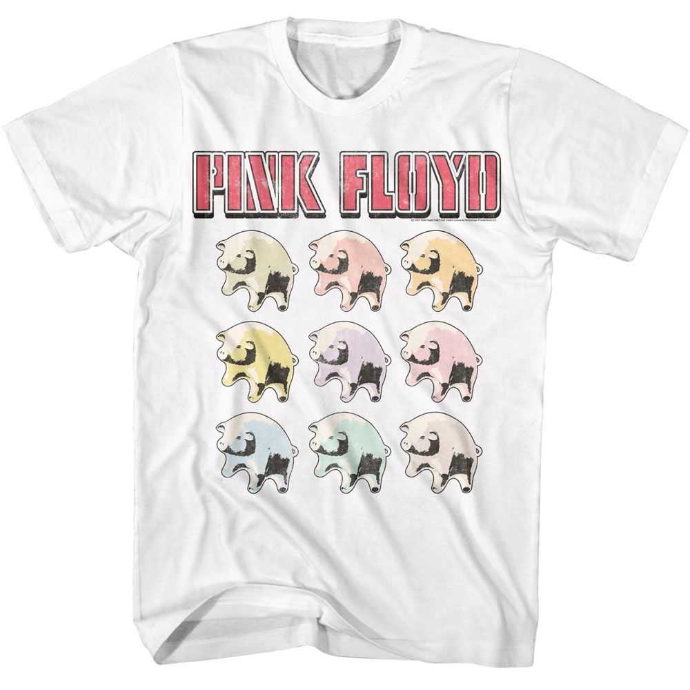 Pink Floyd - PINK FLOYD MULTI COLOR PIG BABIES Adult Shirt