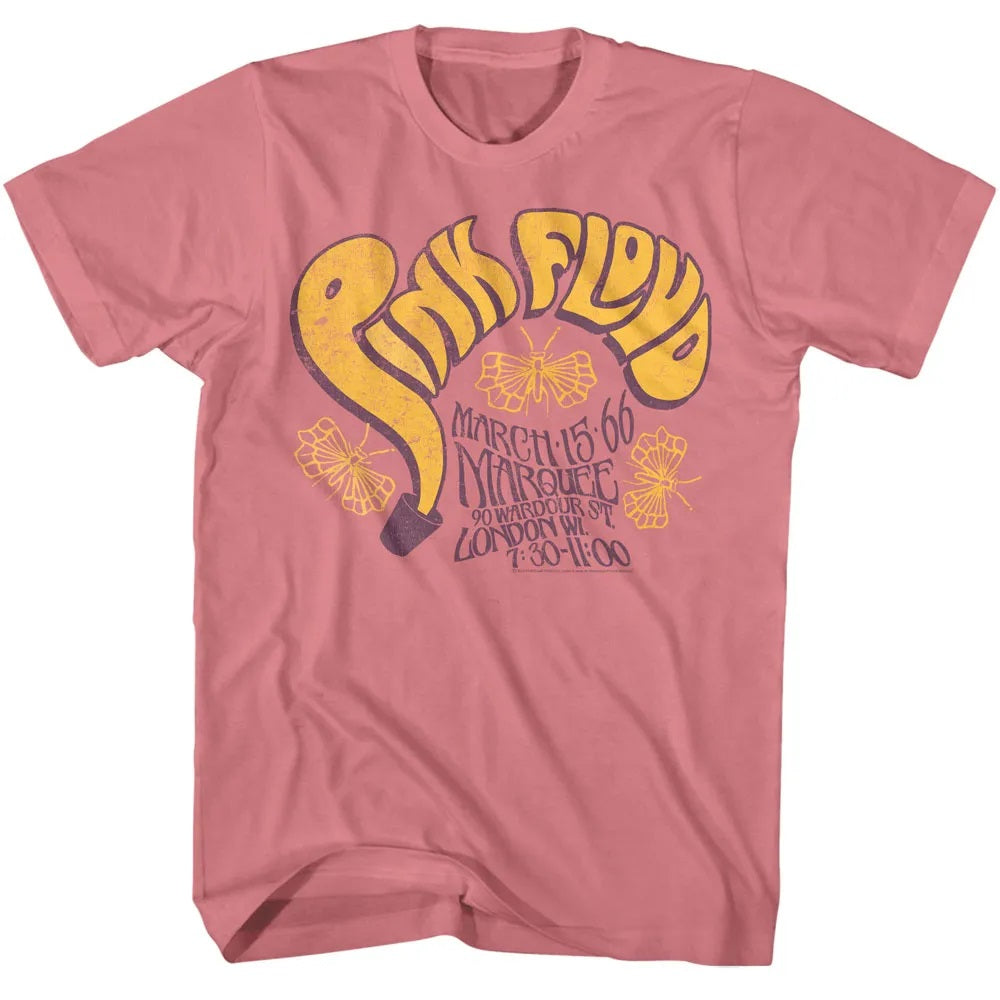 Pink Floyd - PINK FLOYD BUCKET LETTERS Adult Shirt