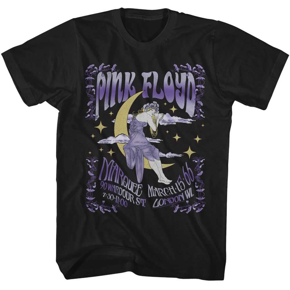 Pink Floyd - PINK FLOYD MOON GIRL Adult Shirt