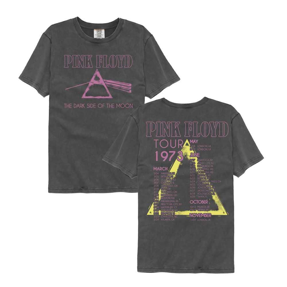 Pink Floyd - PINK FLOYD DSOTM TOUR 1973 F B Adult Shirt