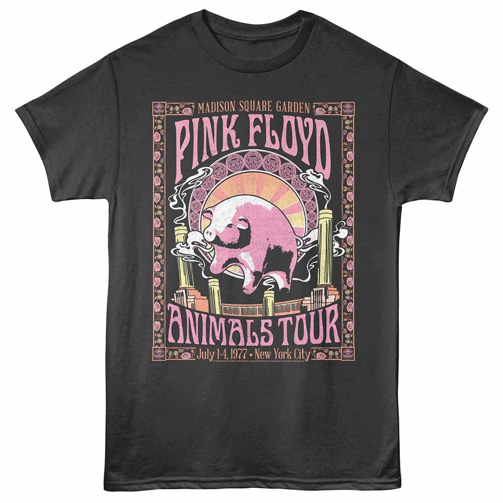 Pink Floyd - PINK FLOYD NOVEAU ANIMALS Adult Shirt