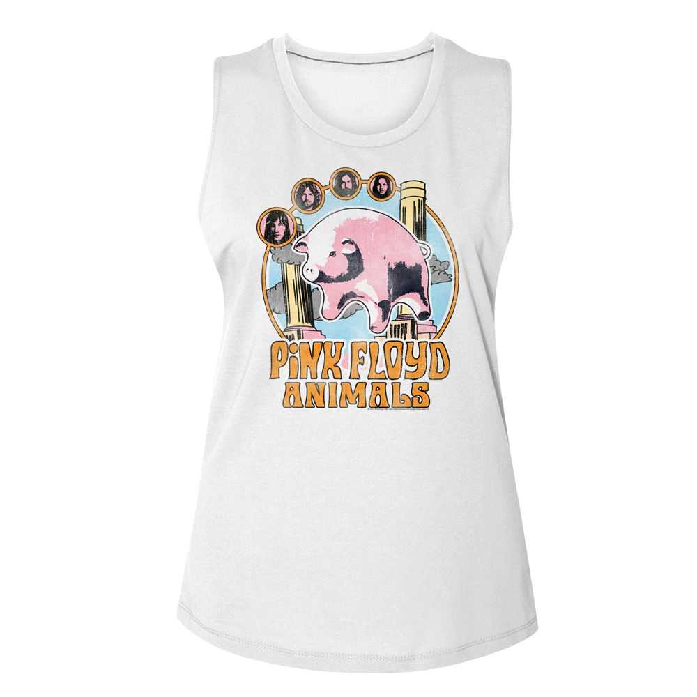 Pink Floyd - CIRCLE PIG Adult Shirt