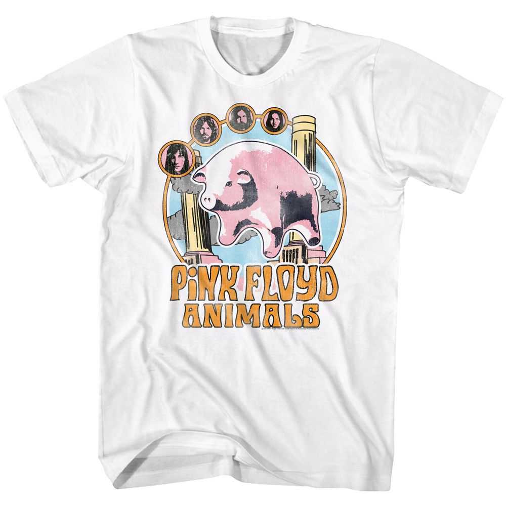 Pink Floyd - CIRCLE PIG Adult Shirt