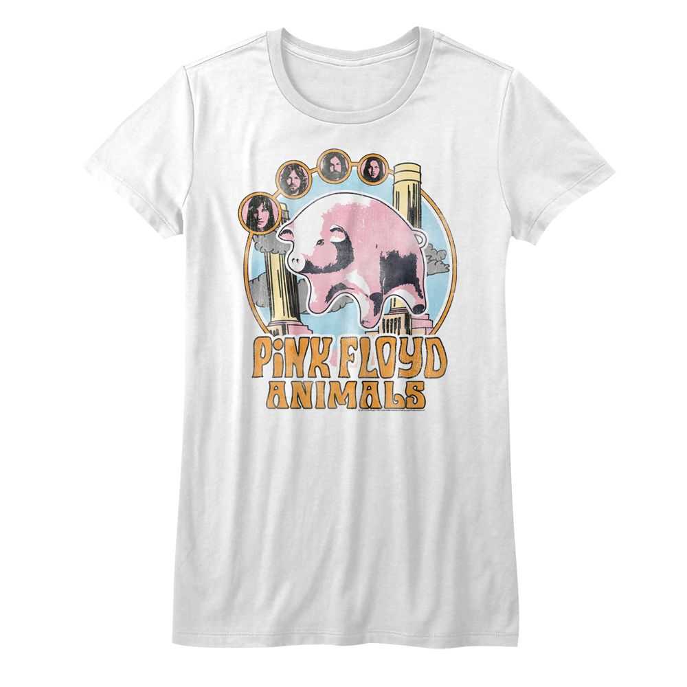 Pink Floyd - CIRCLE PIG Adult Shirt