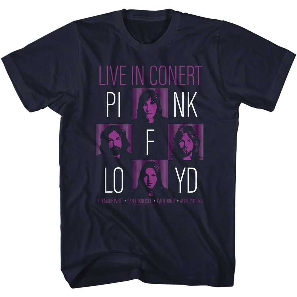 Pink Floyd - LIVE IN CONCERT Adult Shirt