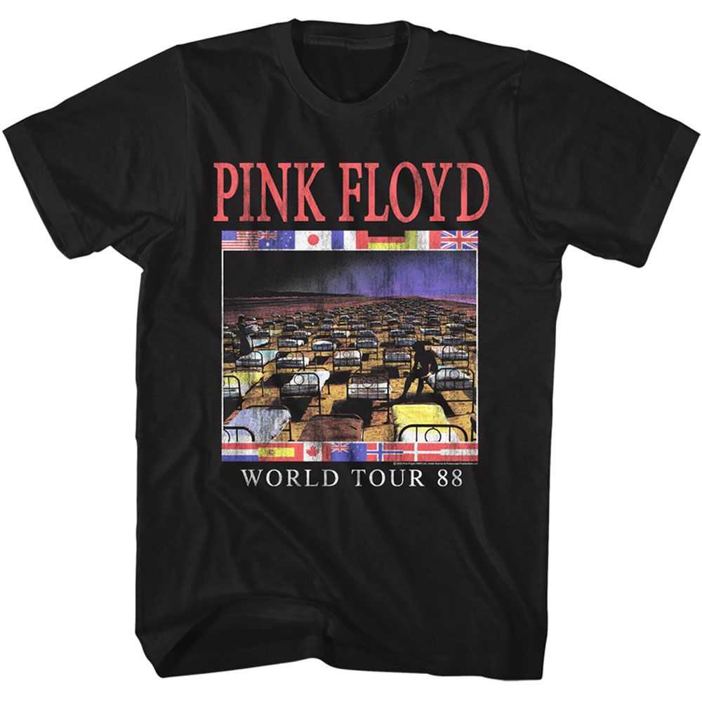 Pink Floyd - PINK FLOYD WORLD TOUR 88 Adult Shirt